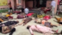 Un centenar de muertos tras una estampida en un evento religioso en la India