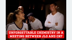 When Jennifer Lopez 'had chemistry' with Cristiano Ronaldo for an unforgettable birthday surprise