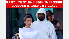 Kanye West and his wife, Bianca Censori, were spotted flying economy class 