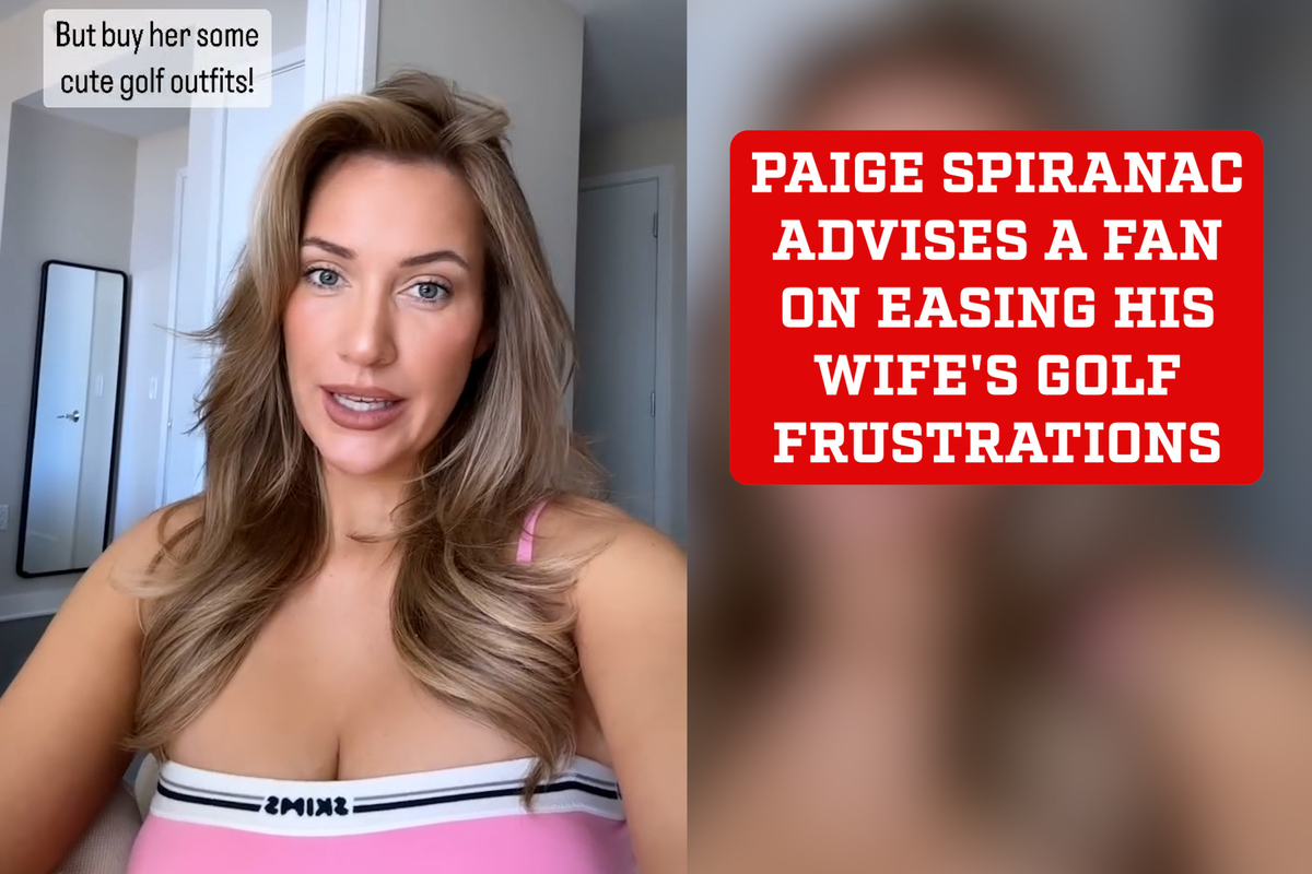 Paige Spiranac's heartfelt advice that helps her fans ease their wives' golf  frustrations - MARCA TV English