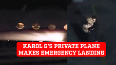 Karol G Gets the Scare of her life: Private plane makes emergency landing