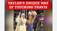 Taylor Swift?s unique way of touching Travis Kelce