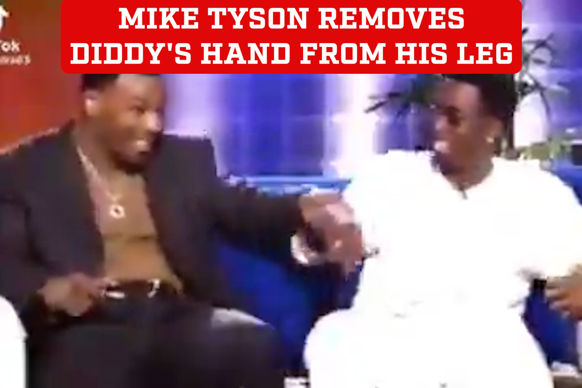 Mike Tyson firmly removes Diddy's hand from his leg in awkward resurfaced  clip