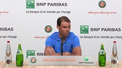 Rafa Nadal: "No puedo decir al 100% que este vaya ser mi �ltimo Roland Garros"