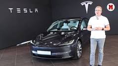 El Tesla Model 3, desde dentro