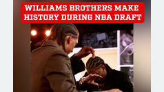 Cody Williams and Jalen Williams make history in the NBA Draft