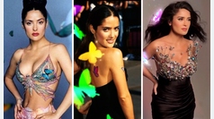 Salma Hayek causa revuelo en Instagram con sensuales fotos llenas de mariposas
