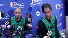 Al Horford and Jrue Holiday reflect on growth ahead of Game 4 in NBA Finals