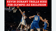 Kevin Durant trolls Nike for excluding him from Olympic commercial