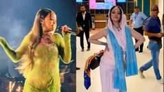 Rihanna se hace de oro actuando en la boda del hijo del hombre más rico de Asia