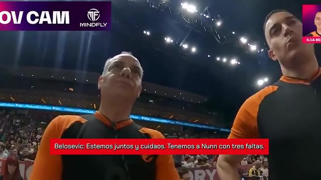 La conversación de los árbitros en la final de la Euroliga que indigna al madridismo