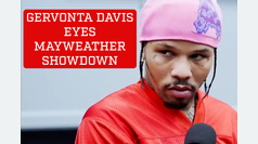Gervonta Davis wants to face Floyd Mayweather in the ring, although he knows it will be a tough figh