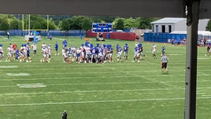 Massive player and coach brawl erupts at New York Giants training camp