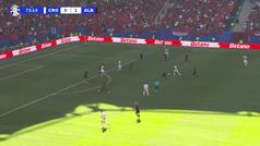 Gol de Kramaric (1-1) en el Croacia 2-2 Albania
