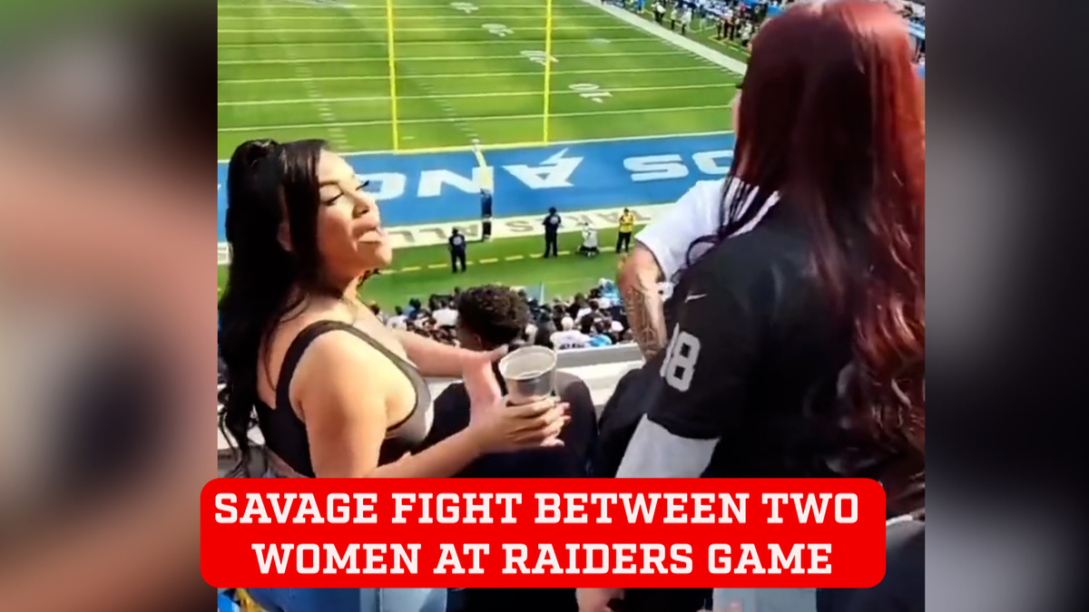 Two Women Get in Violent Fistfight In Stands At Raiders Game