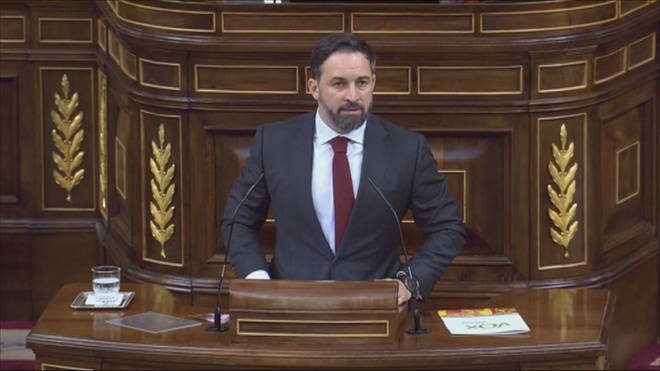 Debate de la moción de censura de VOX a Pedro Sánchez en el Congreso ...