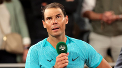Nadal se despide  de Roland Garros: "Espero volver a esta pista en los Juegos Olmicos"
