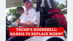 Donald Trump drops bombshell: Kamala Harris to allegedly replace Joe Biden