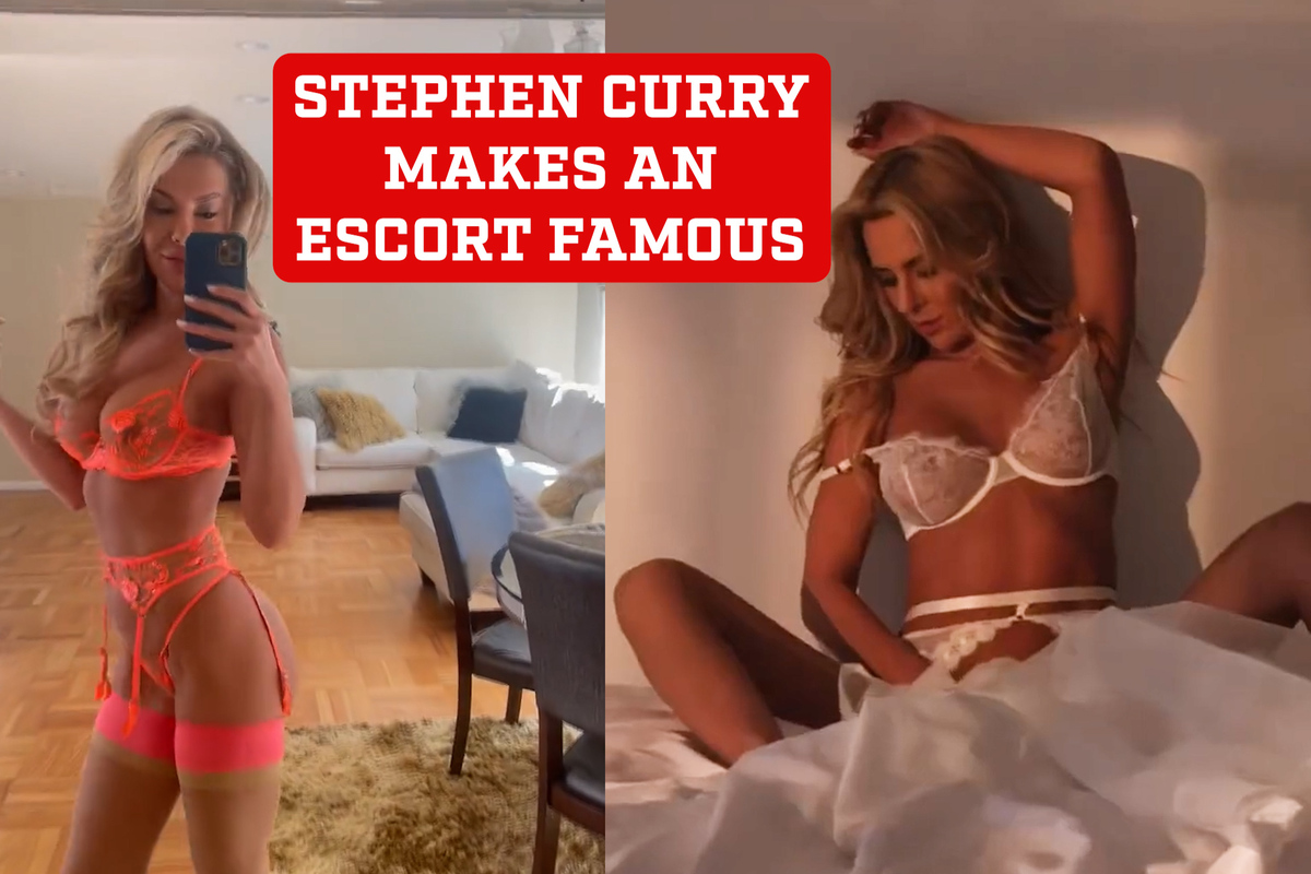 Katherine Taylor, the escort who became famous thanks to Stephen Curry