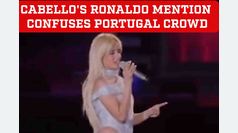  Camila Cabello's Ronaldo mention sparks confusion at Portugal concert