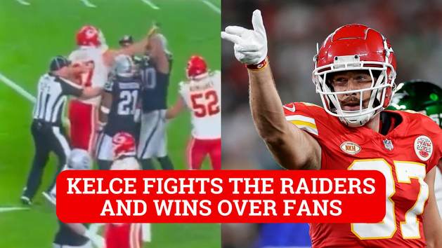 Travis Kelce's contentious viral fight wins over Swifties and Chiefs fans - MARCA TV English