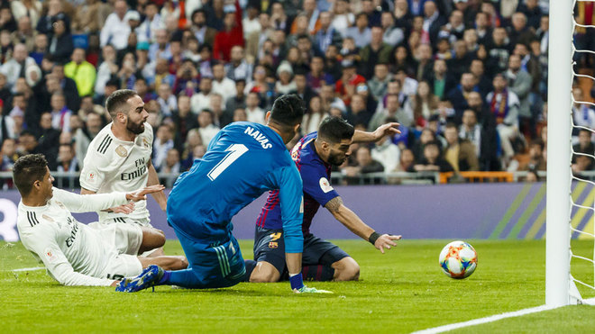 Real Madrid - Barcelona: Luis Suárez pone lo que el Madrid no tiene - Copa del