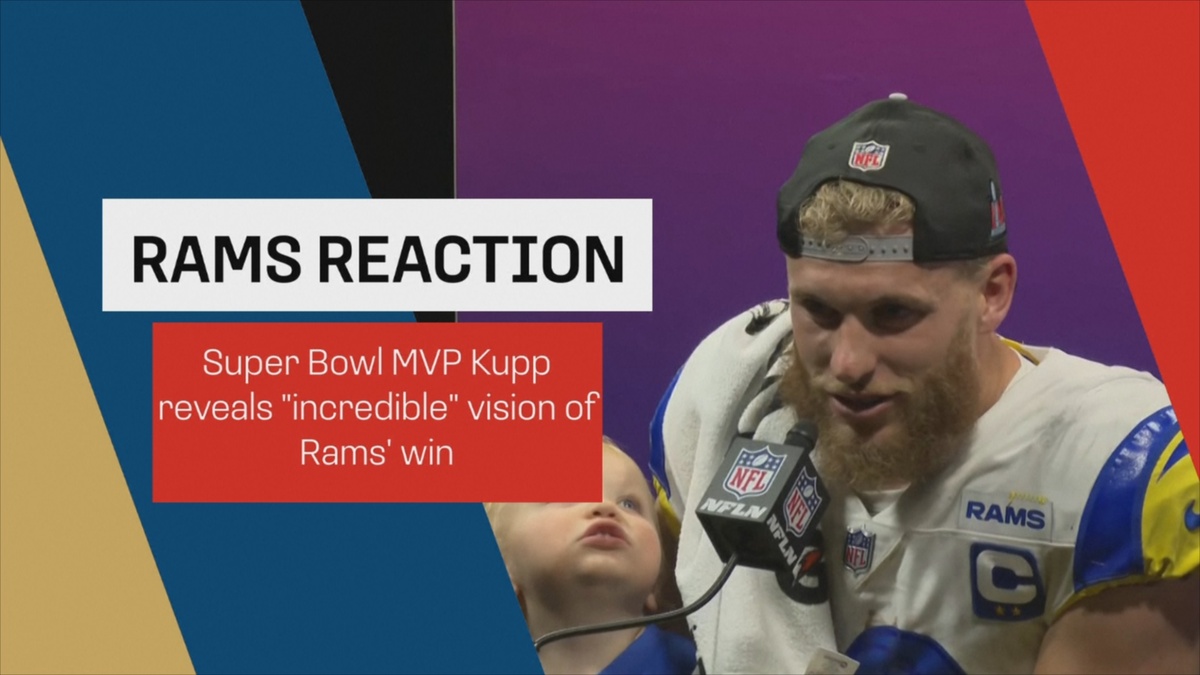 Kupp Caps Triple Crown Season With Super Bowl MVP