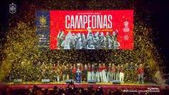 Así cantaron el 'We are the champions' las campeonas