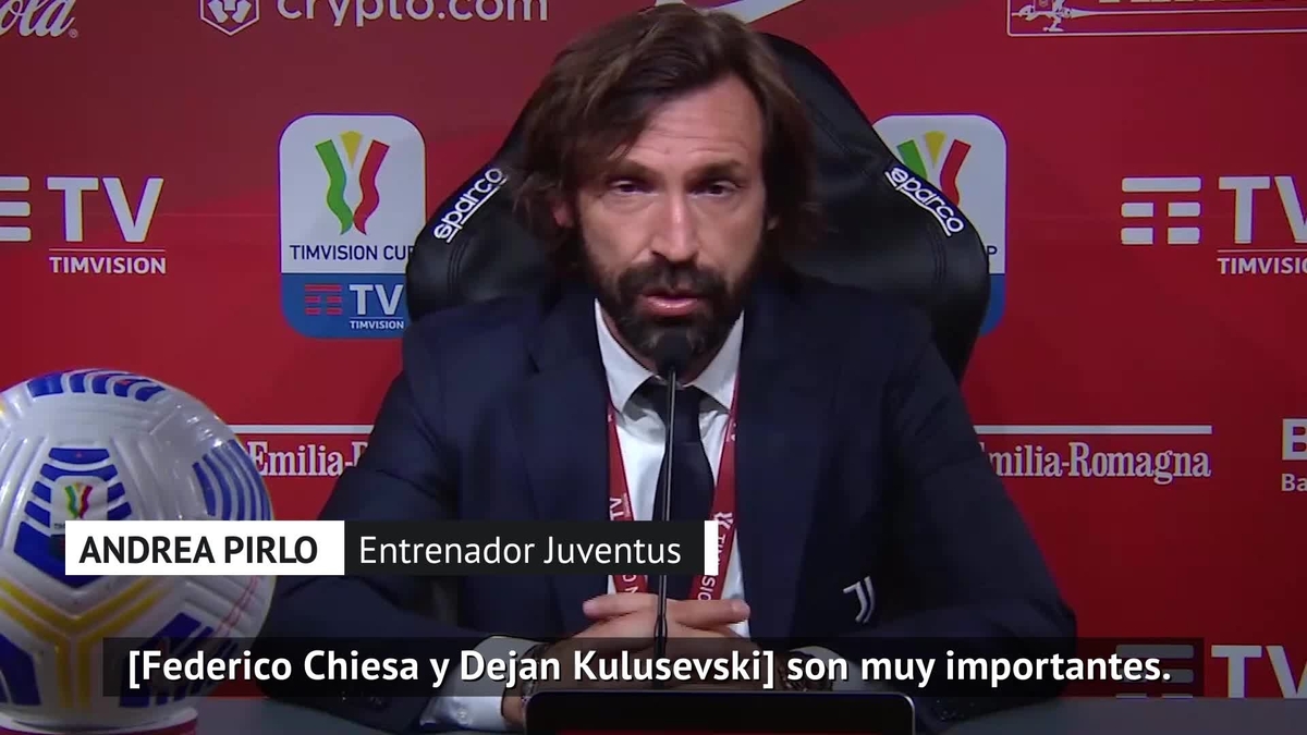 Pirlo, Chiesa y Kulusevski: "Son el futuro de la Juventus" - MarcaTV