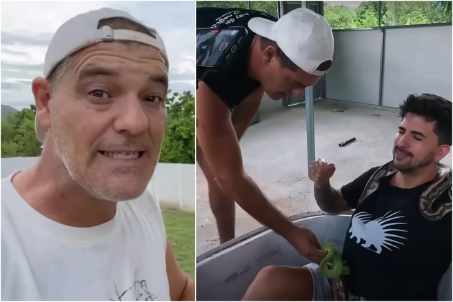 Frank Cuesta advierte al próximo invitado VIP del Santuario: "Lo de Javi Oliveira va a ser una broma"