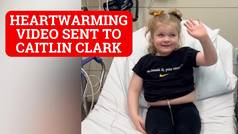 Caitlin Clark receives heartwarming video from children's hospital in Iowa