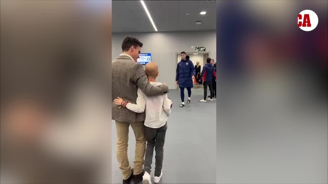 El precioso gesto de Morata con María que emociona al mundo del fútbol