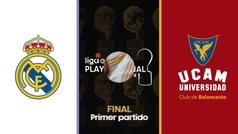 Real Madrid 84-76 UCAM Murcia: resumen y mejores canastas | Final Liga ACB (primer partido)