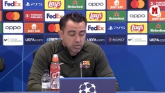Xavi previo al Barcelona vs. PSG de Champions: "Estoy excitado para el partido de maana"