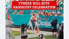 Tyreek Hill turns brief arrest into epic celebration