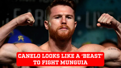Canelo Alvarez Looks Like a 'Beast' and Quite Intimidating Ahead of Fight with Jaime Munguia