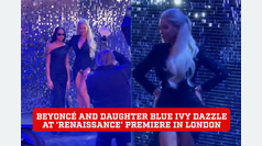 Beyoncé and daughter Blue Ivy dazzle on red carpet at 'Renaissance' London premiere