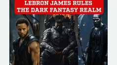 NBA stars turn into dark fantasy characters