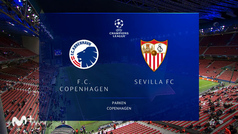 Champions League (Jornada 2): Resumen y goles del Copenhague 0-0 Sevilla