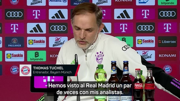 Tuchel alucina con el Real Madrid: "Si miras sus goles y rebobinas 10 segundos, no los ves venir"