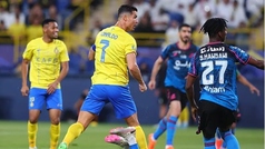 Cristiano retrasa el alirn de Al Hilal con un 'hat-trick' en la goleada de Al Nassr