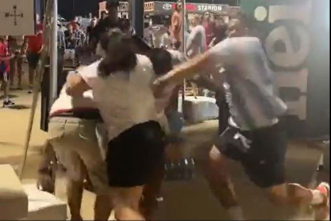 Aficionados de Inter Miami y FC Dallas protagonizan una brutal pelea tras el partido
