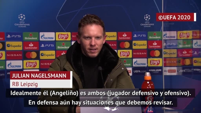Leipzig - Manchester United: Nagelsmann sobre Angeliño ...
