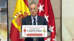 Florentino Prez: "Real Madrid se va a dejar el alma para que volvamos con la decimoquinta"