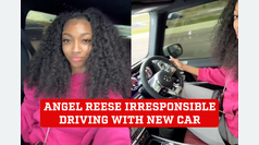 Angel Reese's risky first ride in new car sparks fan concern