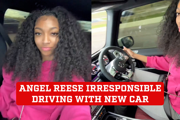 Angel Reese puts her life at risk during her first ride in her new car,  alarming fans with immediate scolding | Marca