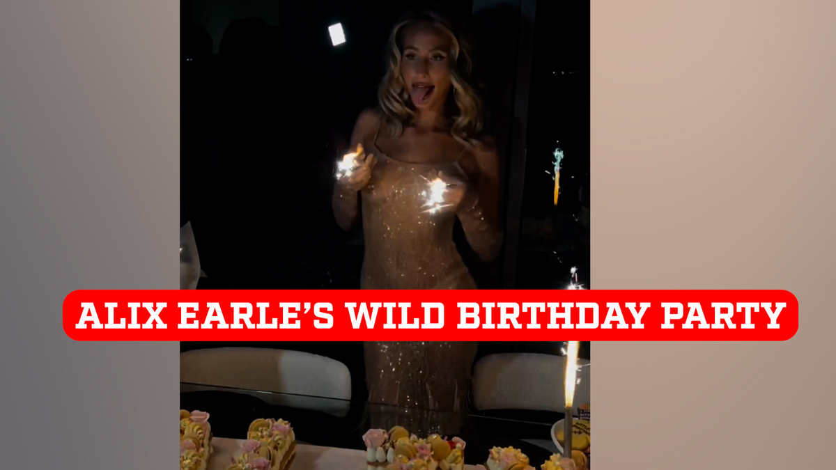 Alix Earle goes wild in her 23th birthday party - Video