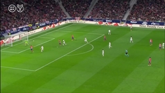 Gol de Samu Lino (1-0) en el Atltico de Madrid 4-2 Real Madrid