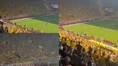 Esto es amor por un equipo: La afición del Dortmund tras perder la Bundesliga