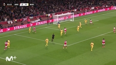 Gol de Vieira (3-0) en el Arsenal 3-0 Bodo Glimt